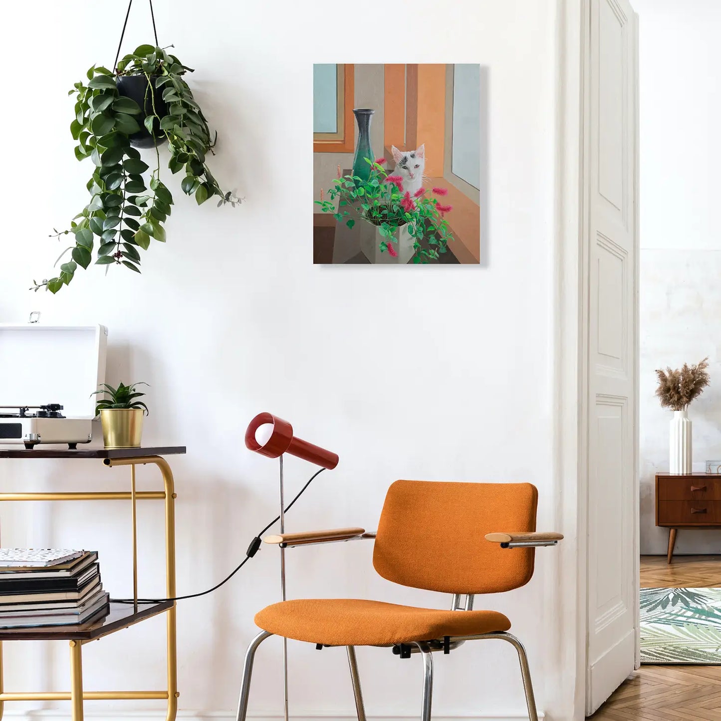 Firetail Chenille Plant and Max 12x10"