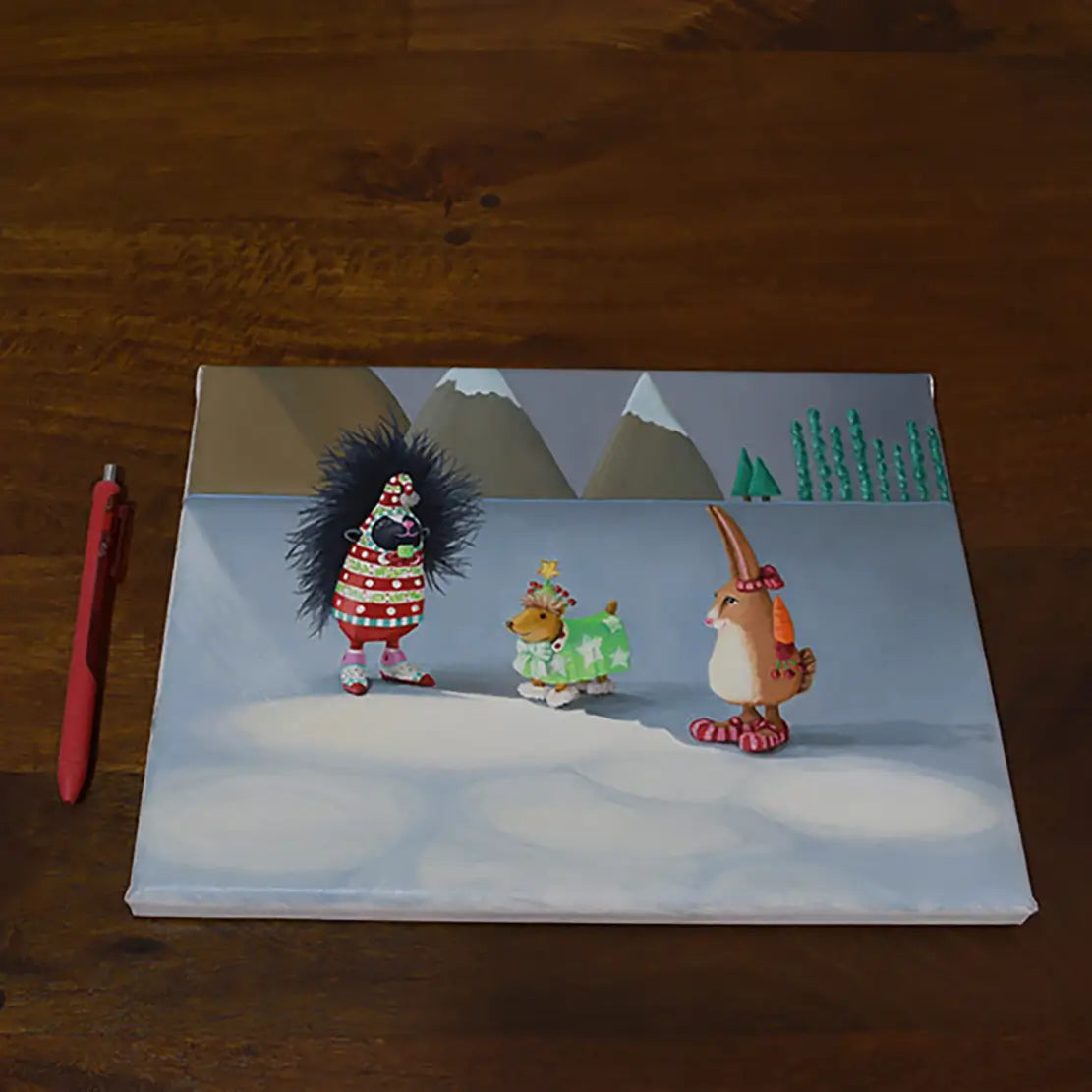 Thy Perfect Light 9x12"