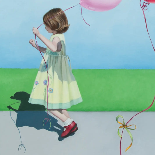 The Pink Balloon 30x40"