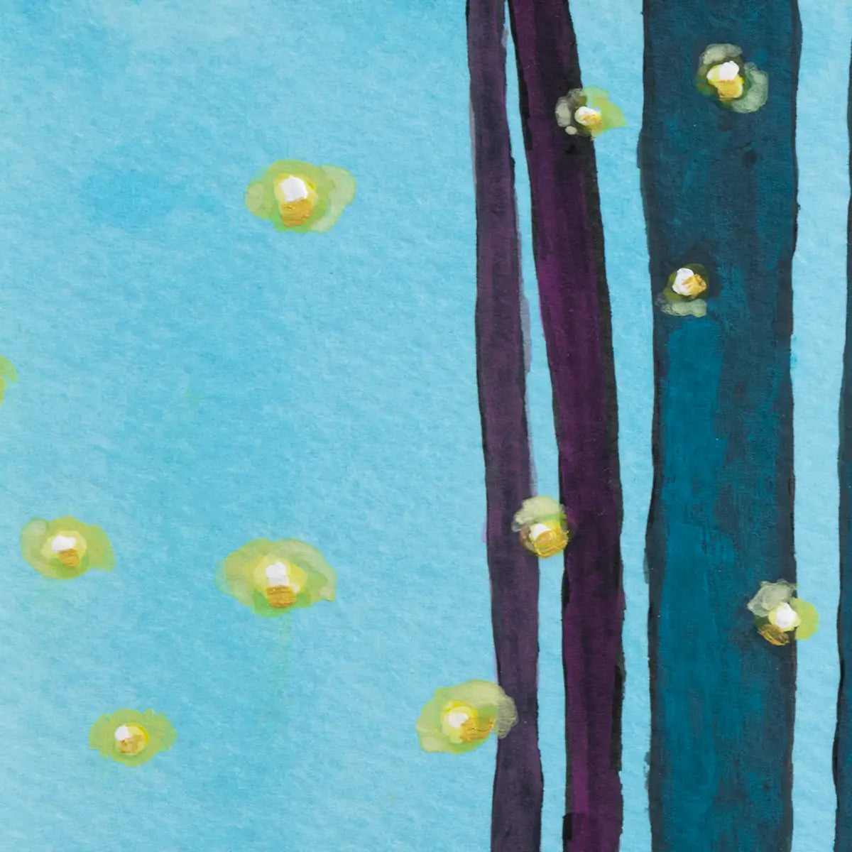 Flirty Fireflies 6x7.5"