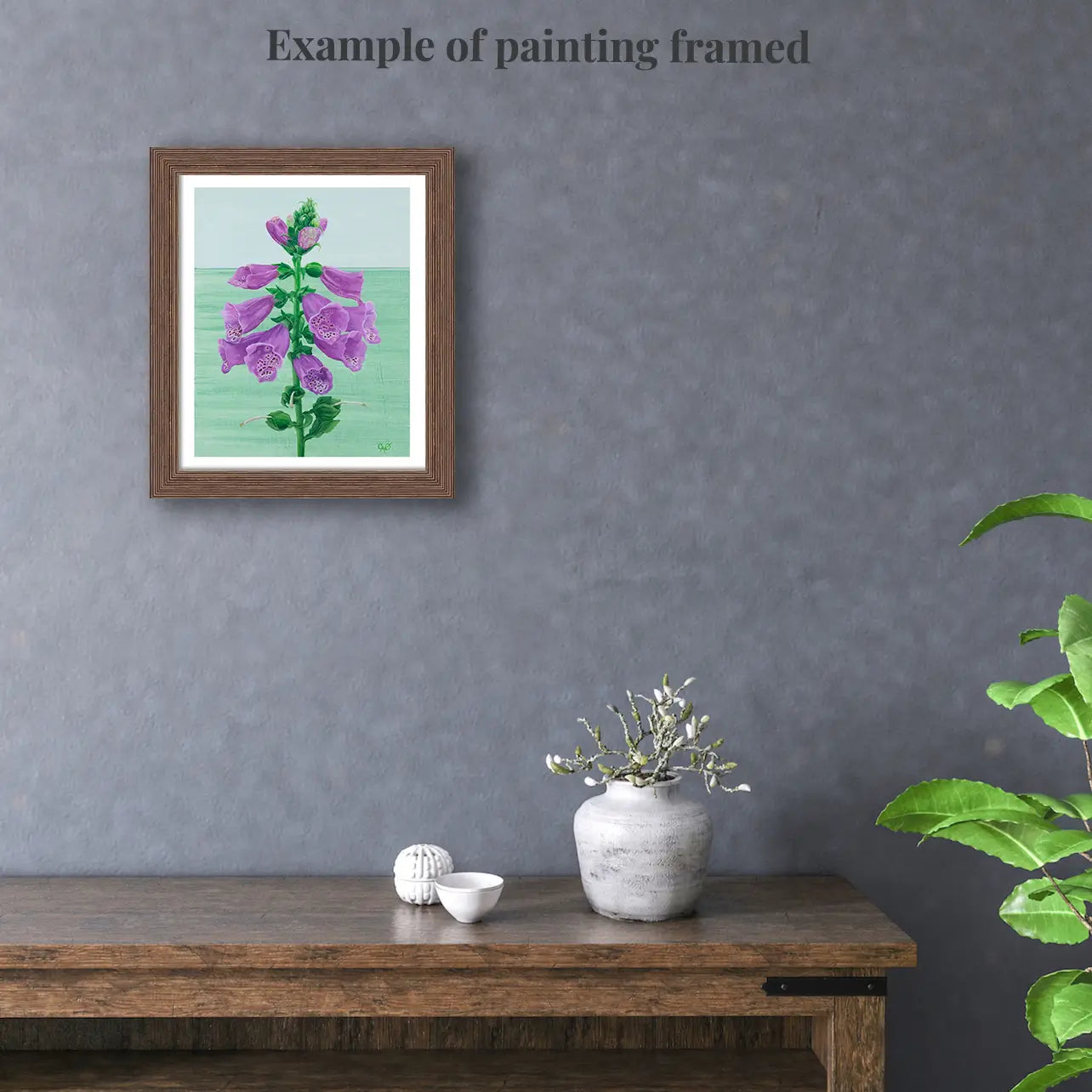 Candy Mountain Foxglove 10x8"