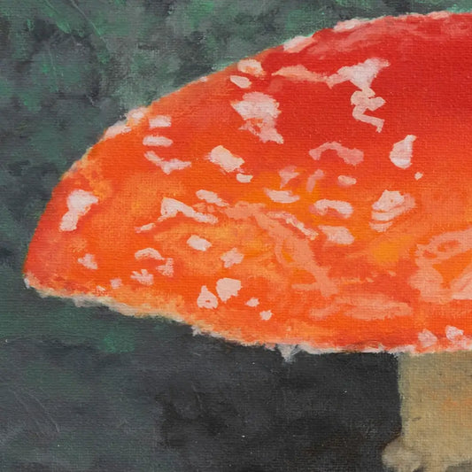 Magic Mushroom 8x8"