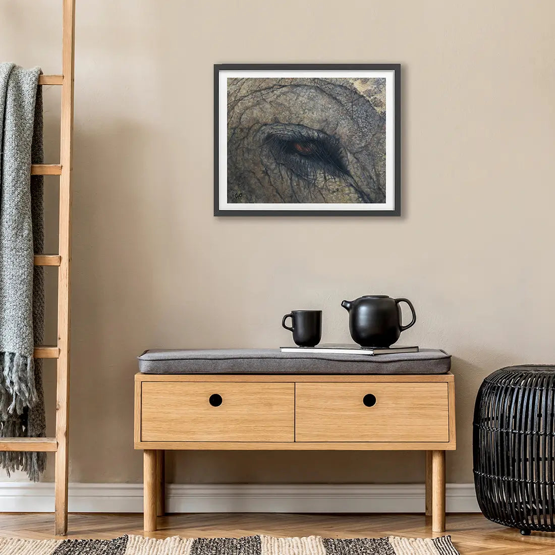 Elephant Eye - Fine Art Print