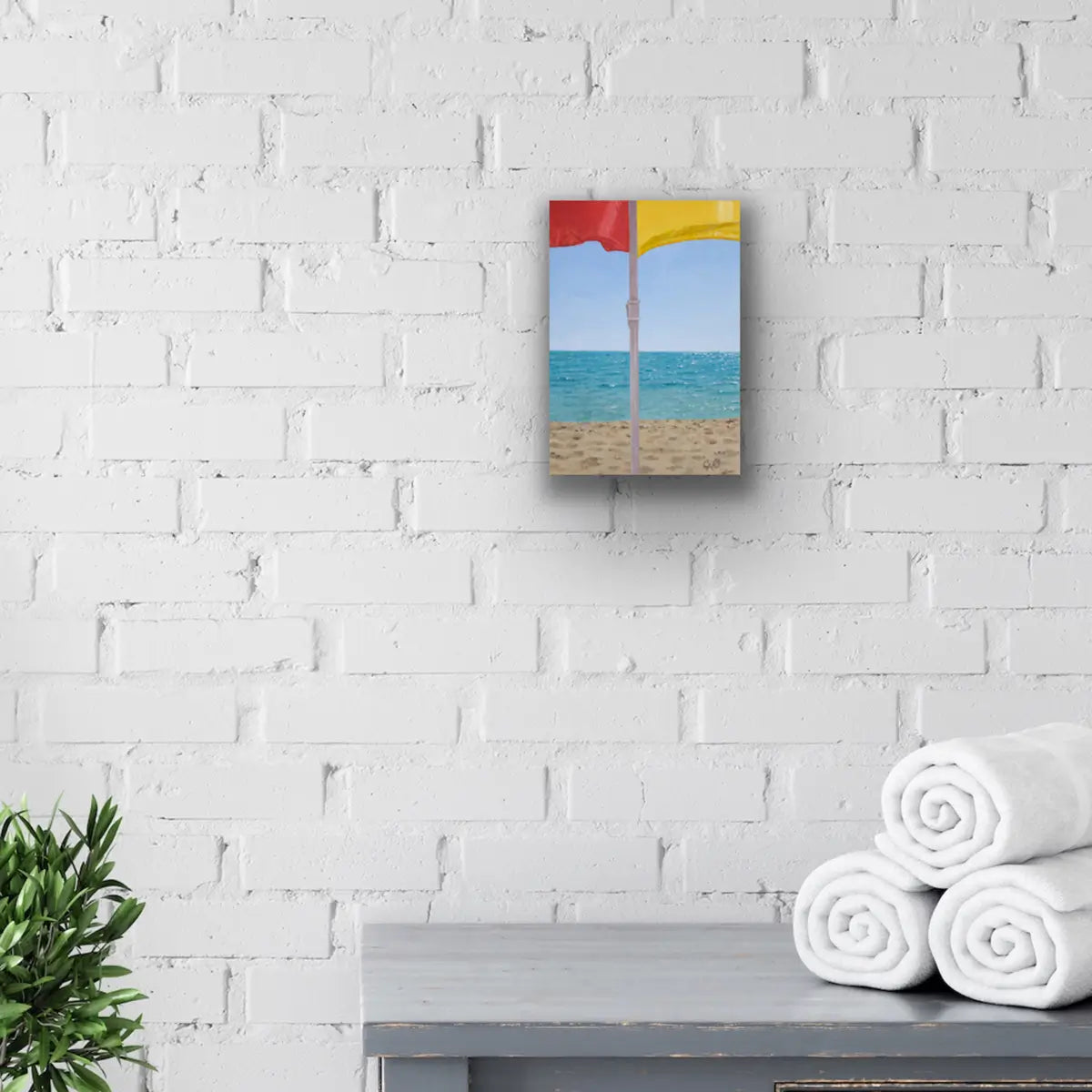 Summer Umbrella 7x5"