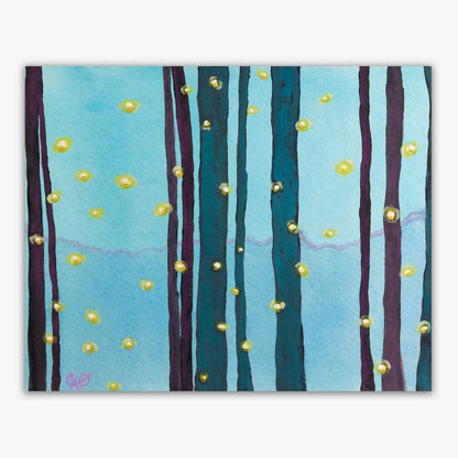 Flirty Fireflies 6x7.5"
