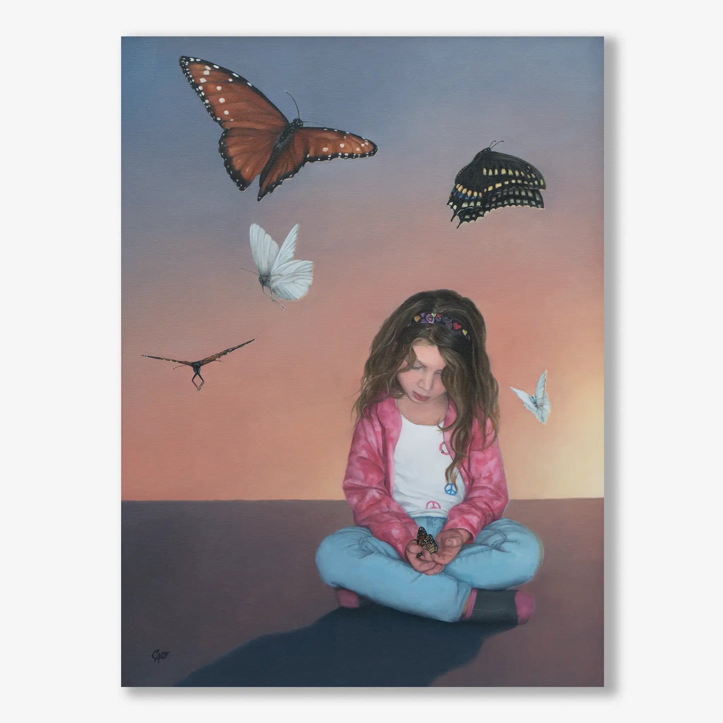 Land of the Butterflies 40x30"