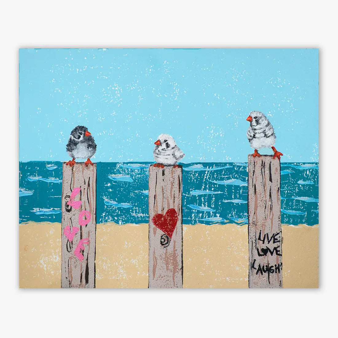Posts of Love 2, 8x10"