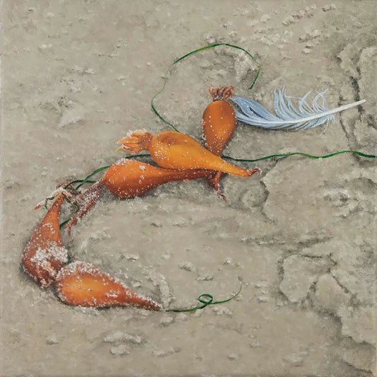 Feather and Kelp Bulbs - Fine Art Print