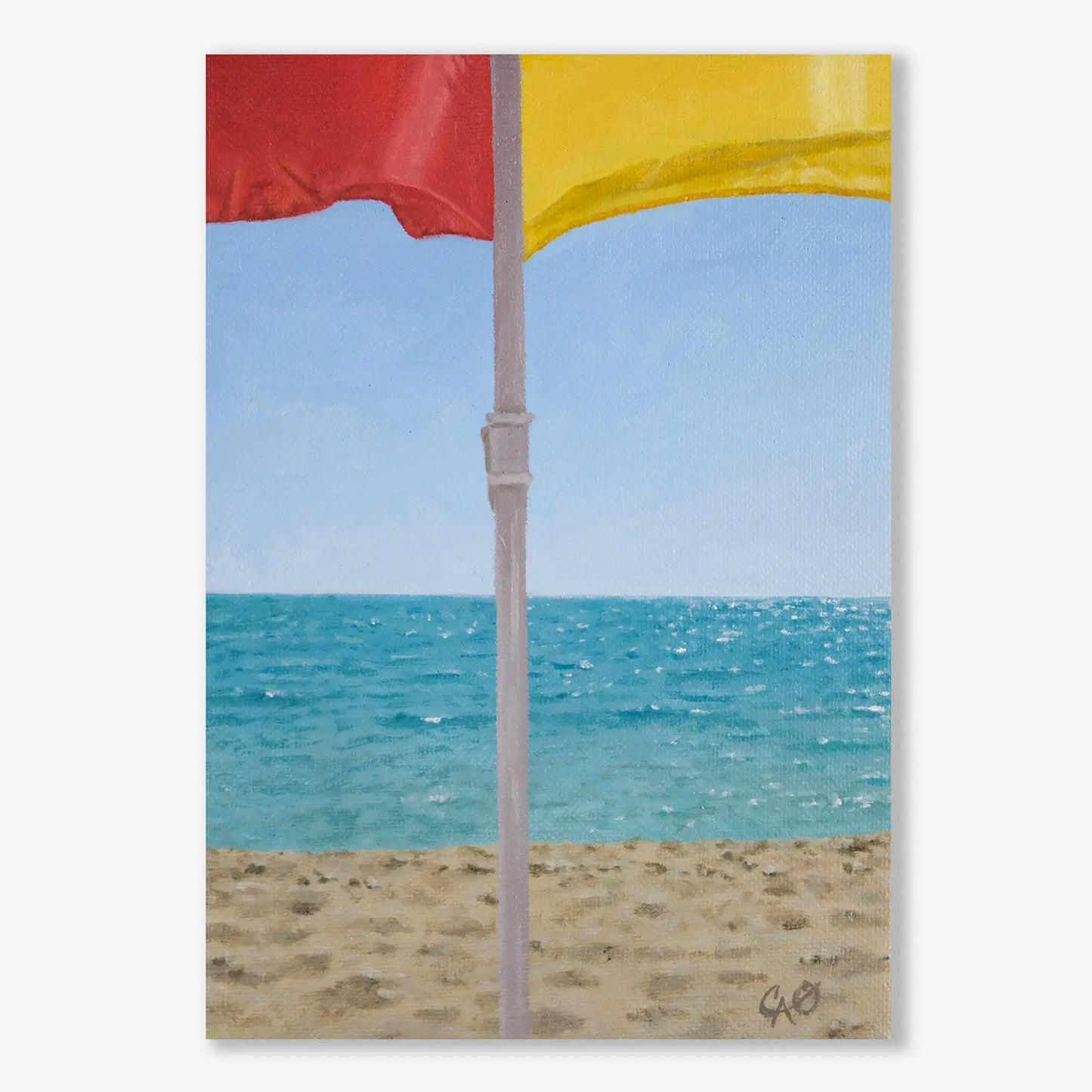 Summer Umbrella 7x5"