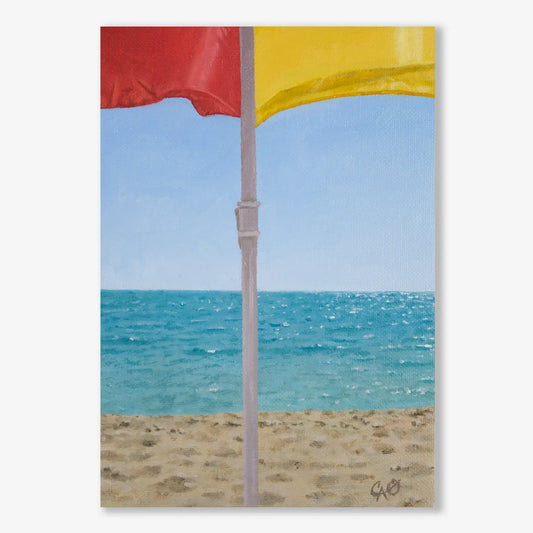 Summer Umbrella 7x5"