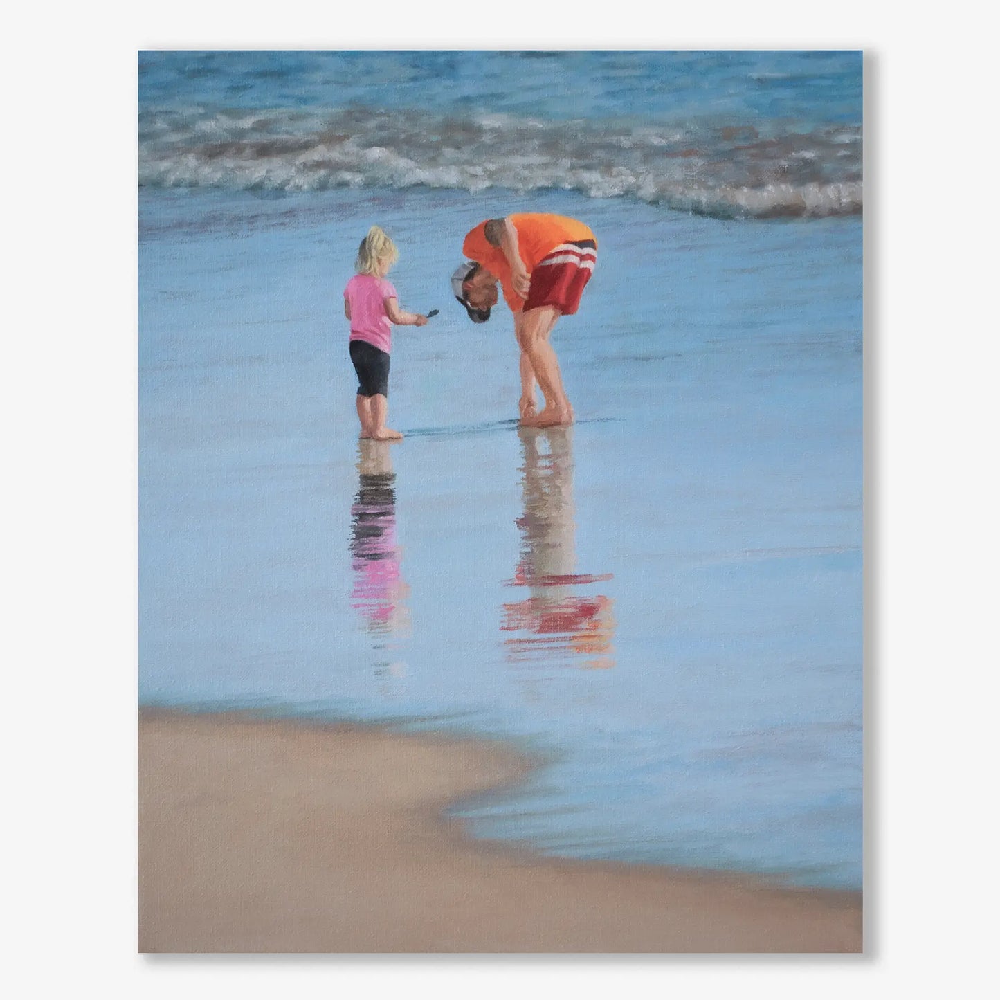 Sand Crab Daddy 10x8"