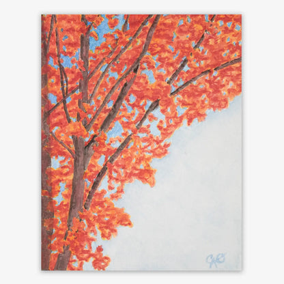 Red Hot Maple 6x7.5"