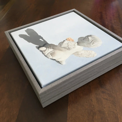 Angelic Light with Rose II, 8x8"