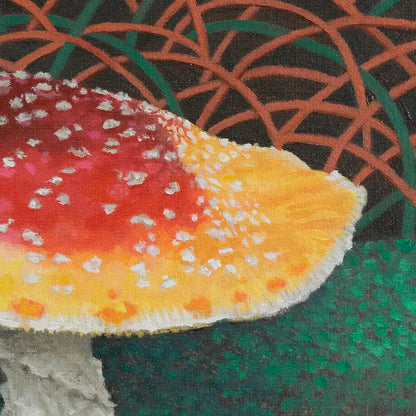 Sombrero Shroom 8x8"