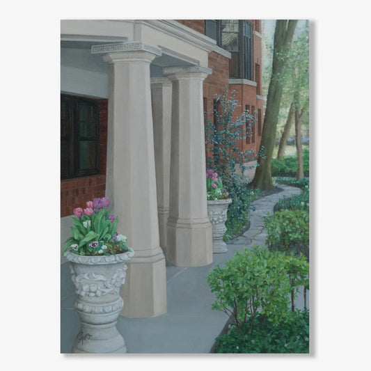 Astor Street no 1, 18x24"