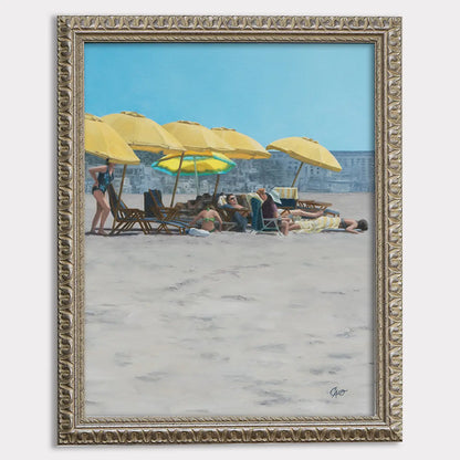 The Yellow Umbrella 32x26"