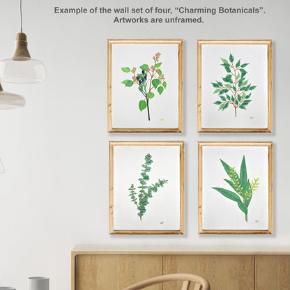 Charming Botanicals, Series of Four