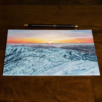 Mountain Sunrise 6x8"