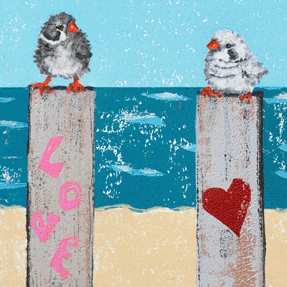 Posts of Love A/P 8x10"