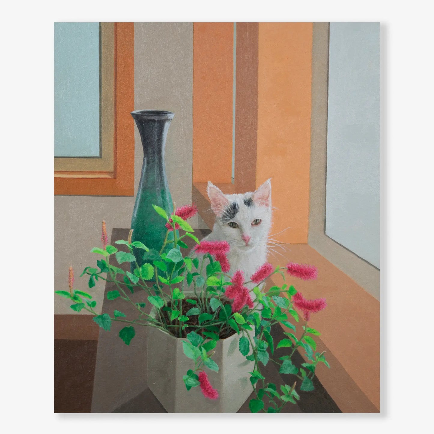 Firetail Chenille Plant and Max 12x10"