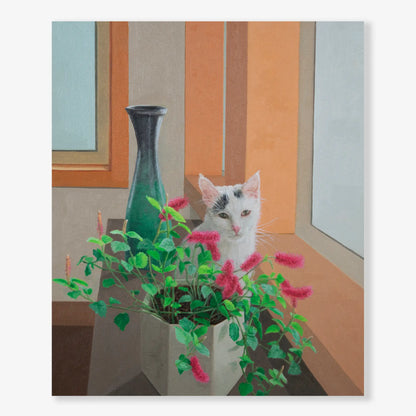 Firetail Chenille Plant and Max 12x10"