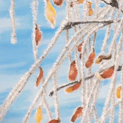 Frosted Branches 28x24"