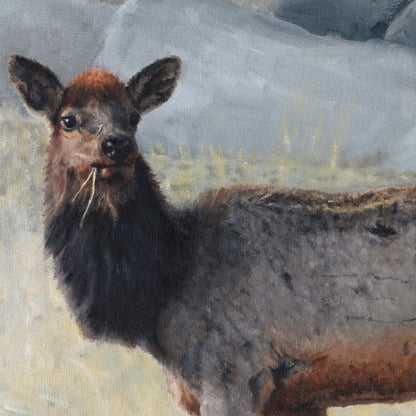 Soda Creek Elk 12x14"