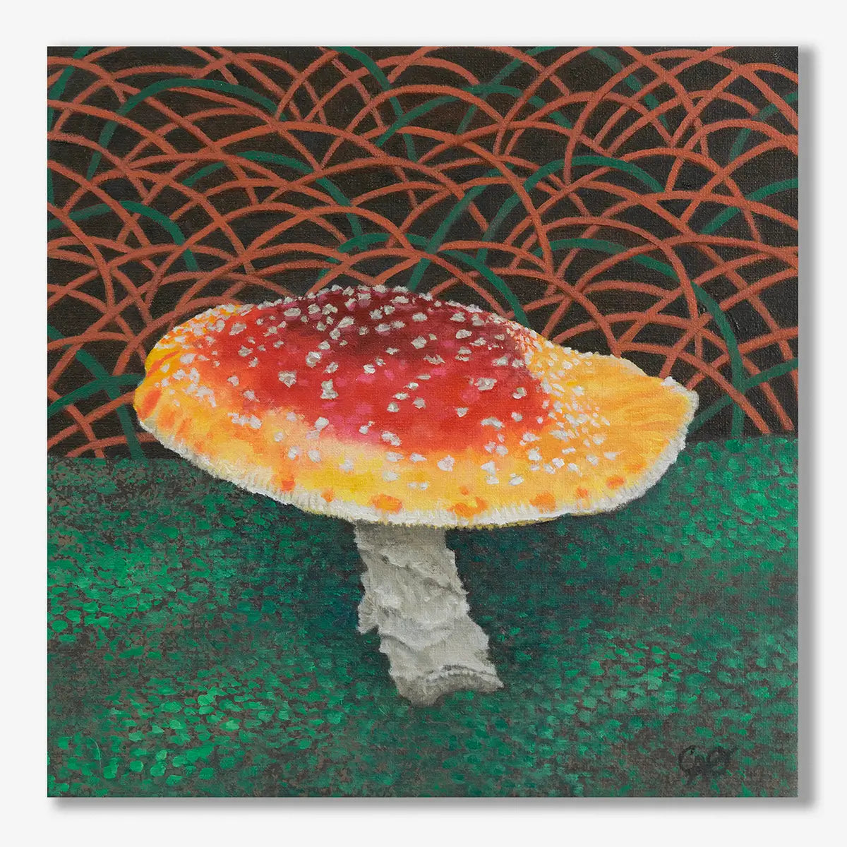 Sombrero Shroom 8x8"