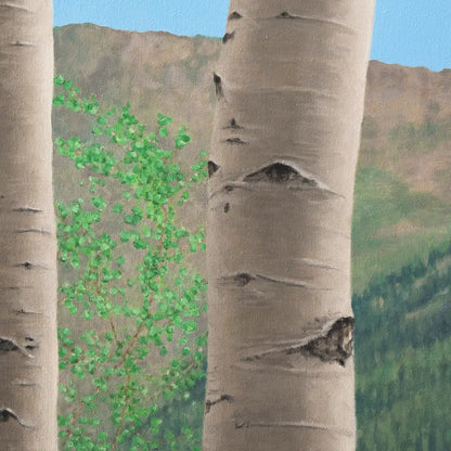 Five Aspens 20x30"