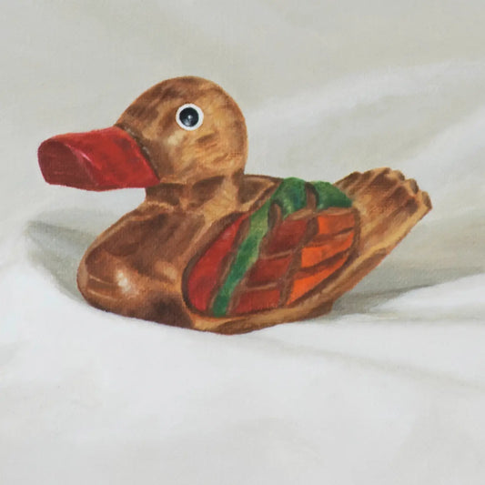 Duck out of Water 10x10"
