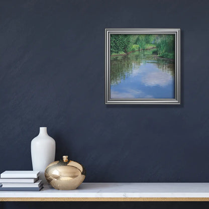 Evergreen Pond 12x12"