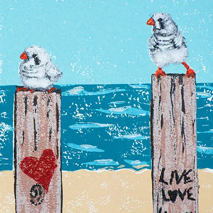 Posts of Love 6, 8x10"