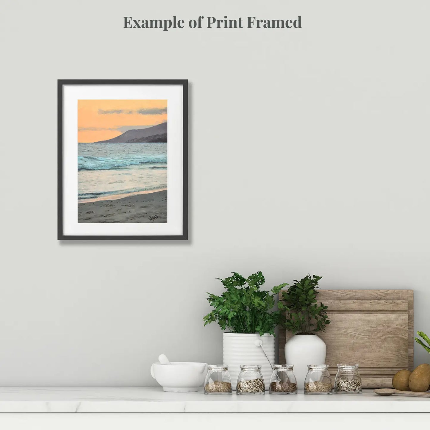 Orange Sky at Night- Fine Art Print