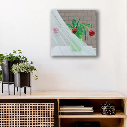 Tulips at Noon 12x12"