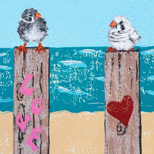 Posts of Love 1, 8x10"