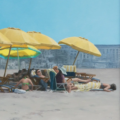 The Yellow Umbrella 32x26"