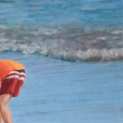 Sand Crab Daddy 10x8"