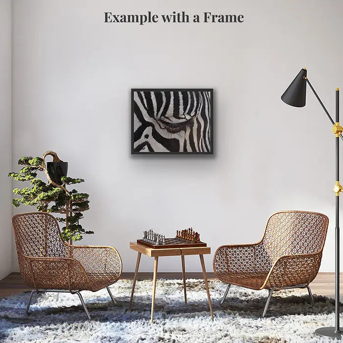 The Sad Zebra 16x20"