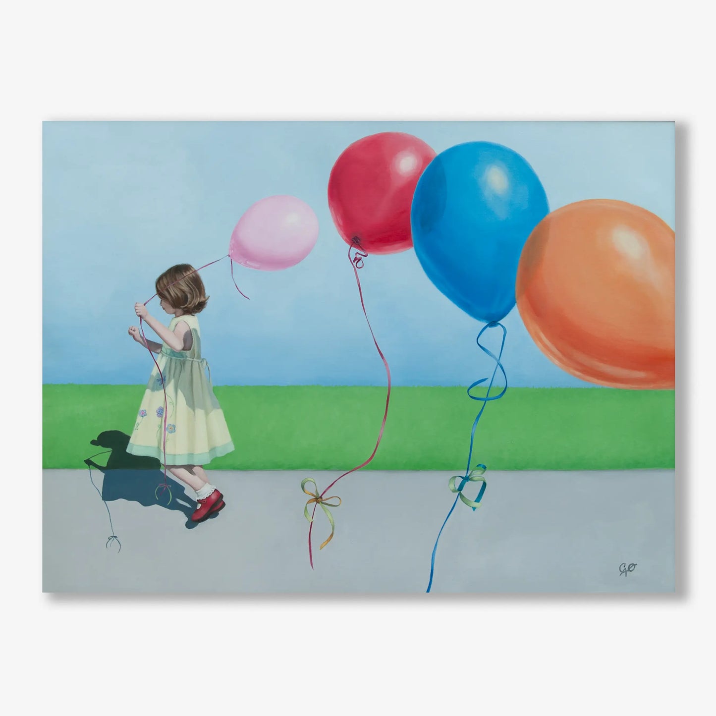 The Pink Balloon 30x40"