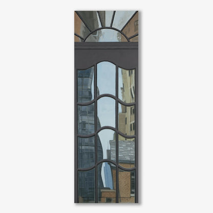 Chicago Gold Coast Architectural Doorway Diptych