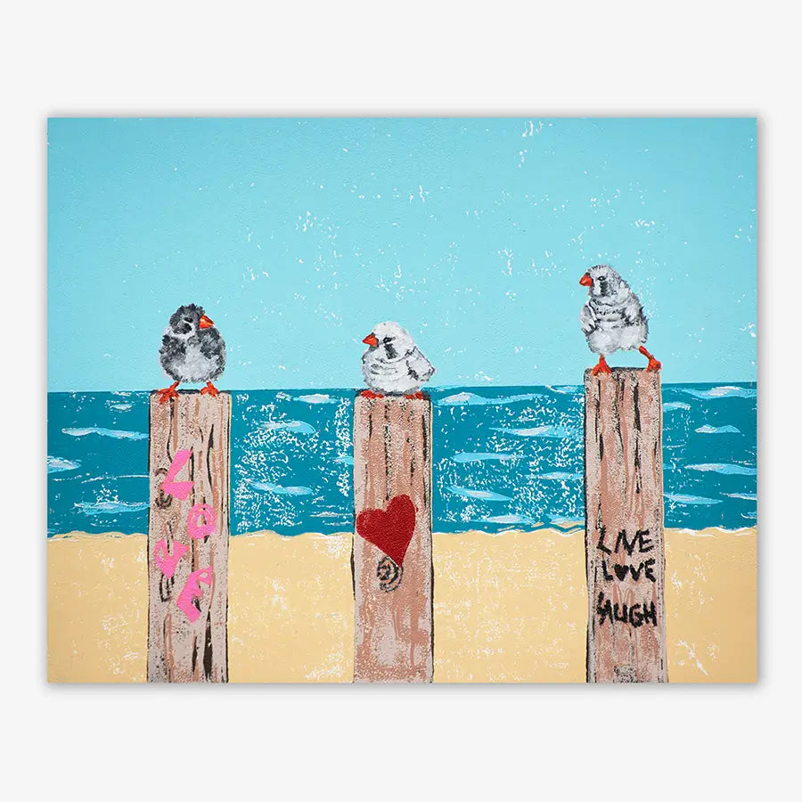 Posts of Love 4, 8x10"