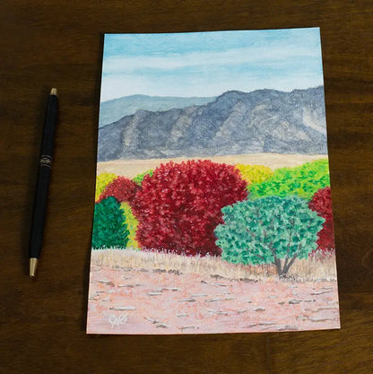 Ravishing Ruby 5.5x8.5"