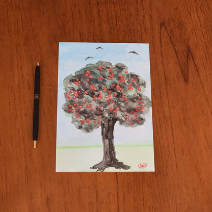 Apple Adoration 5.5x8"