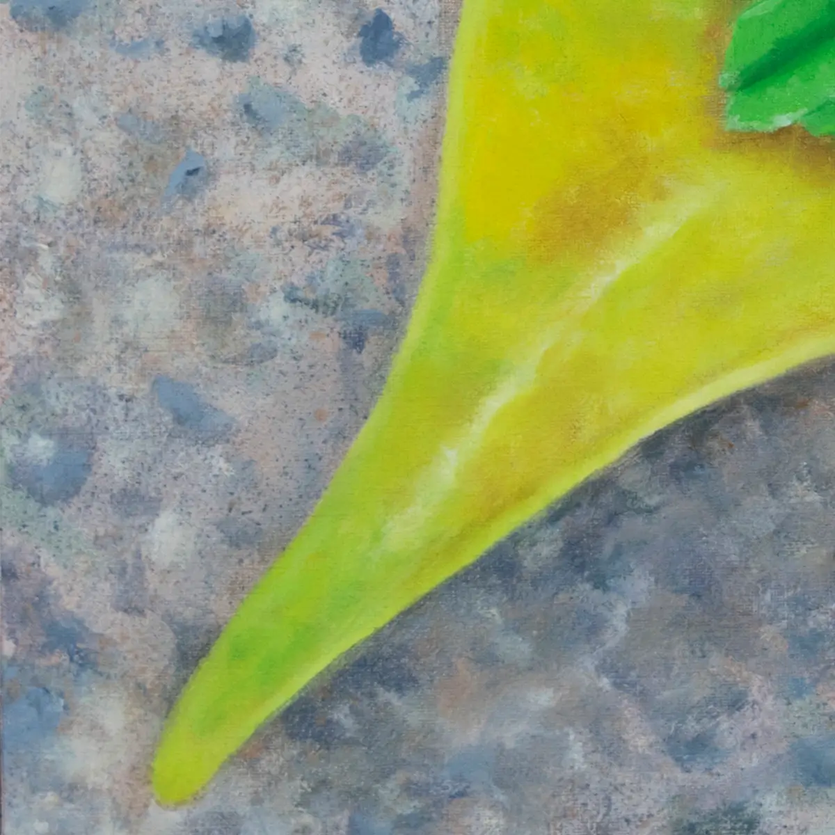 Lady on a Cliff 12x12"