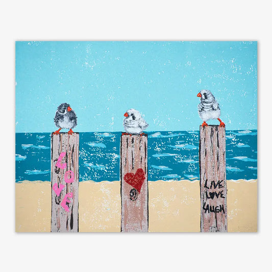 Posts of Love 6, 8x10"