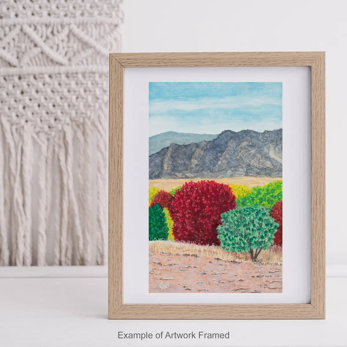 Ravishing Ruby 5.5x8.5"