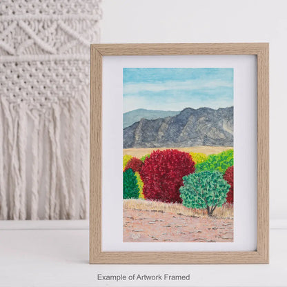 Ravishing Ruby 5.5x8.5"