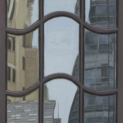 Chicago Gold Coast Architectural Doorway Diptych