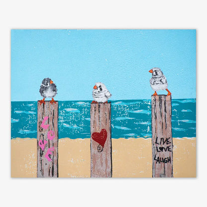 Posts of Love 1, 8x10"