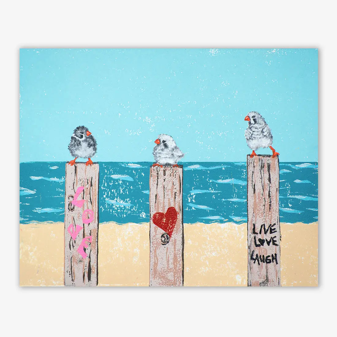 Posts of Love 3, 8x10"